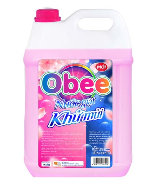 Nước giặt Obee Khử Mùi